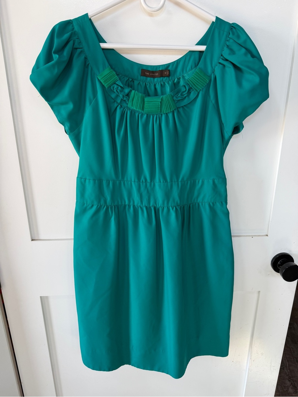The Limited Teal Green dress Y2K Sz 12